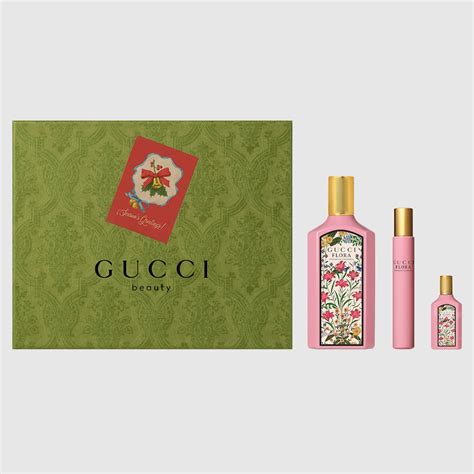 gucci - flora gorgeous gardenia|Gucci Flora gorgeous gardenia gift set.